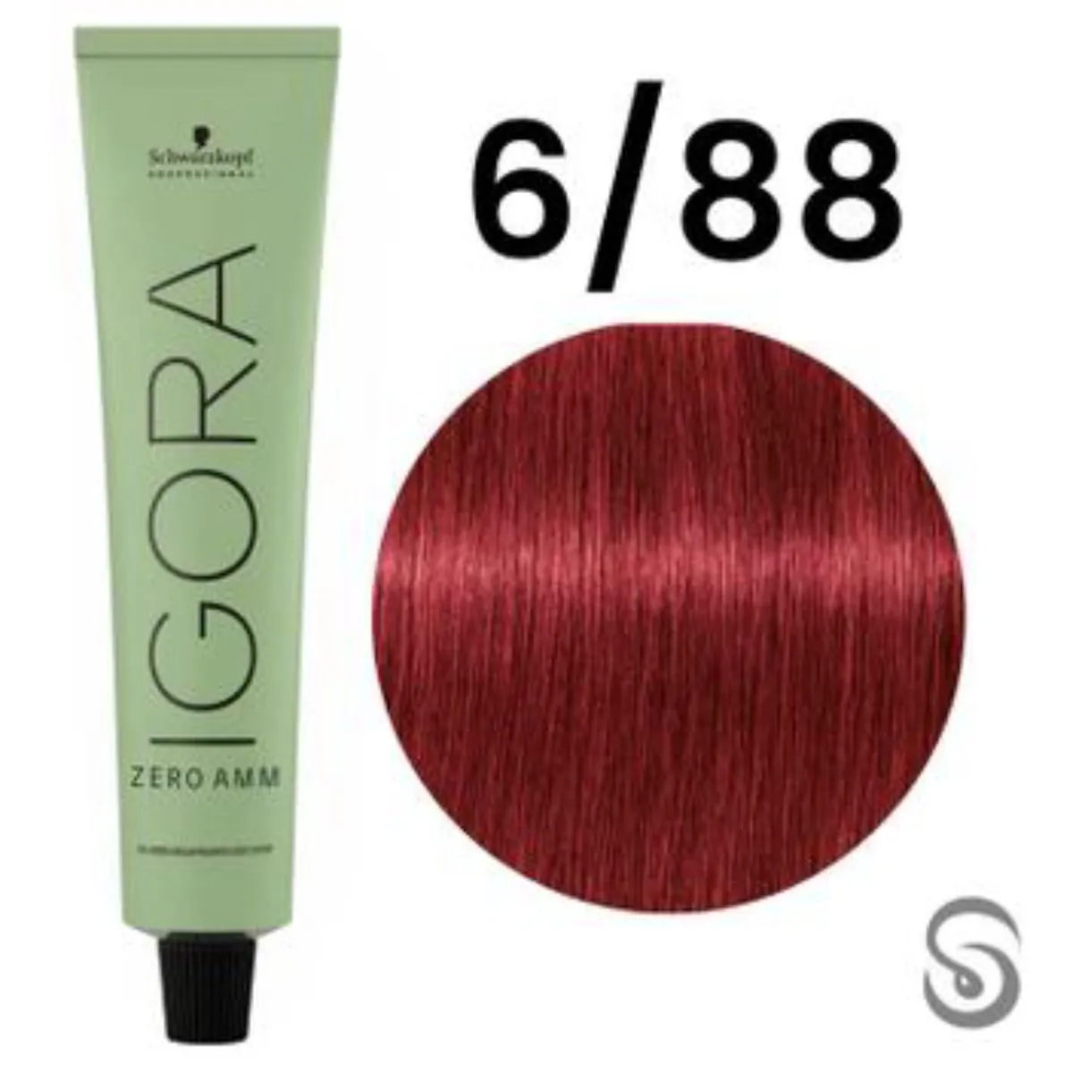 Tint Igora Zero N. 6 68 Lro Esc Choc Verm