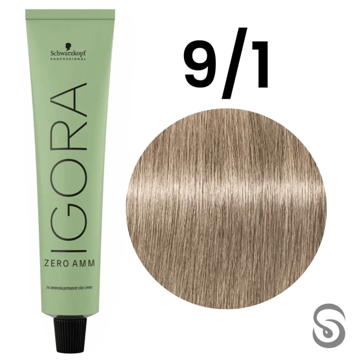 Tint Igora Zero N. 9 1 Lro Ext Cl Cendre