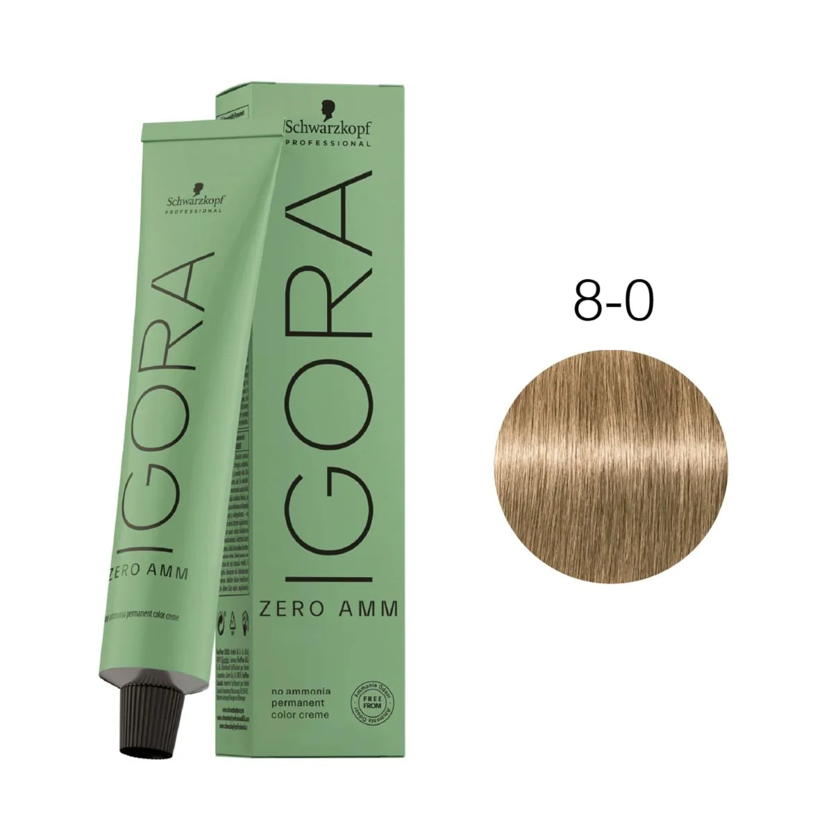 Tint Igora Zero N. 8 0 Lro Cl Nat