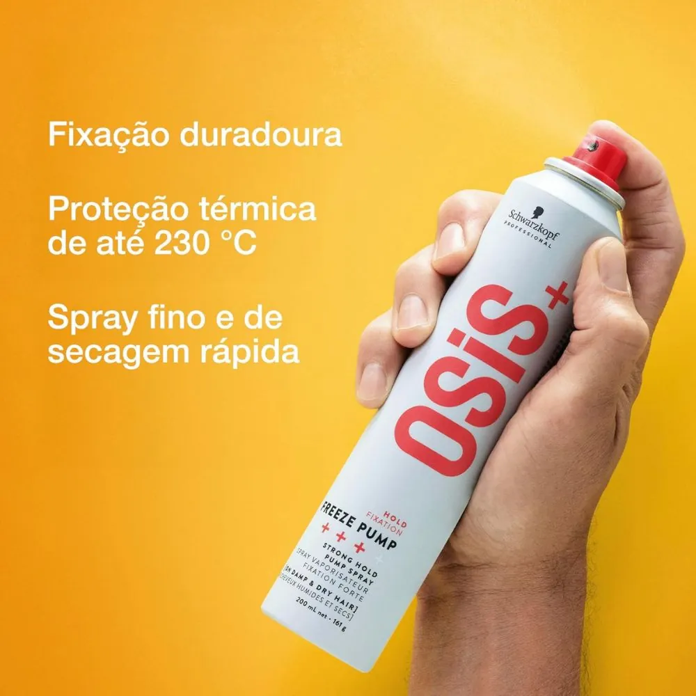 Osis New Fixacao Spray Freeze Pump 200ml Forte
