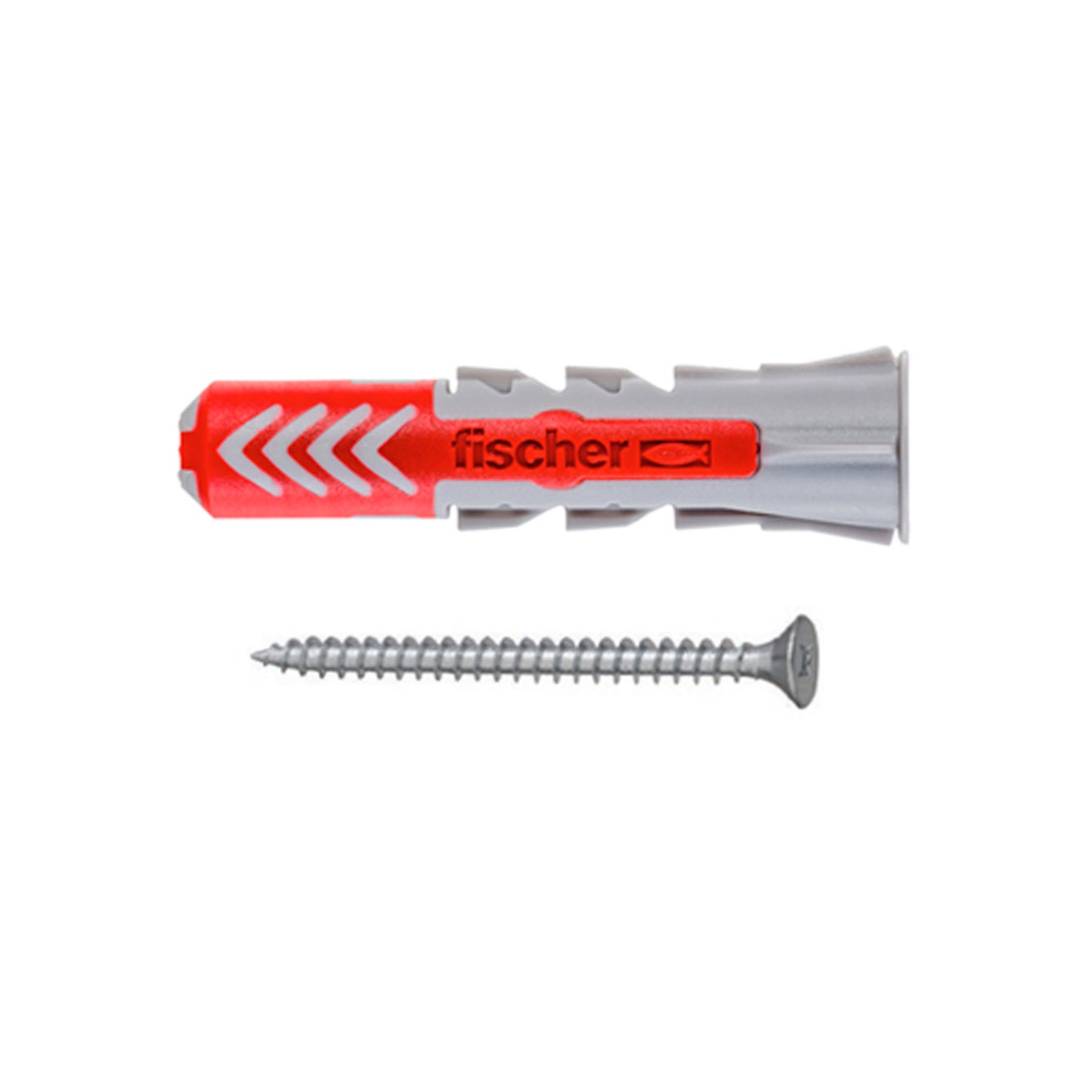 Bucha Nylon Universal 6mm com Parafuso DUOPOWER 12 unidades