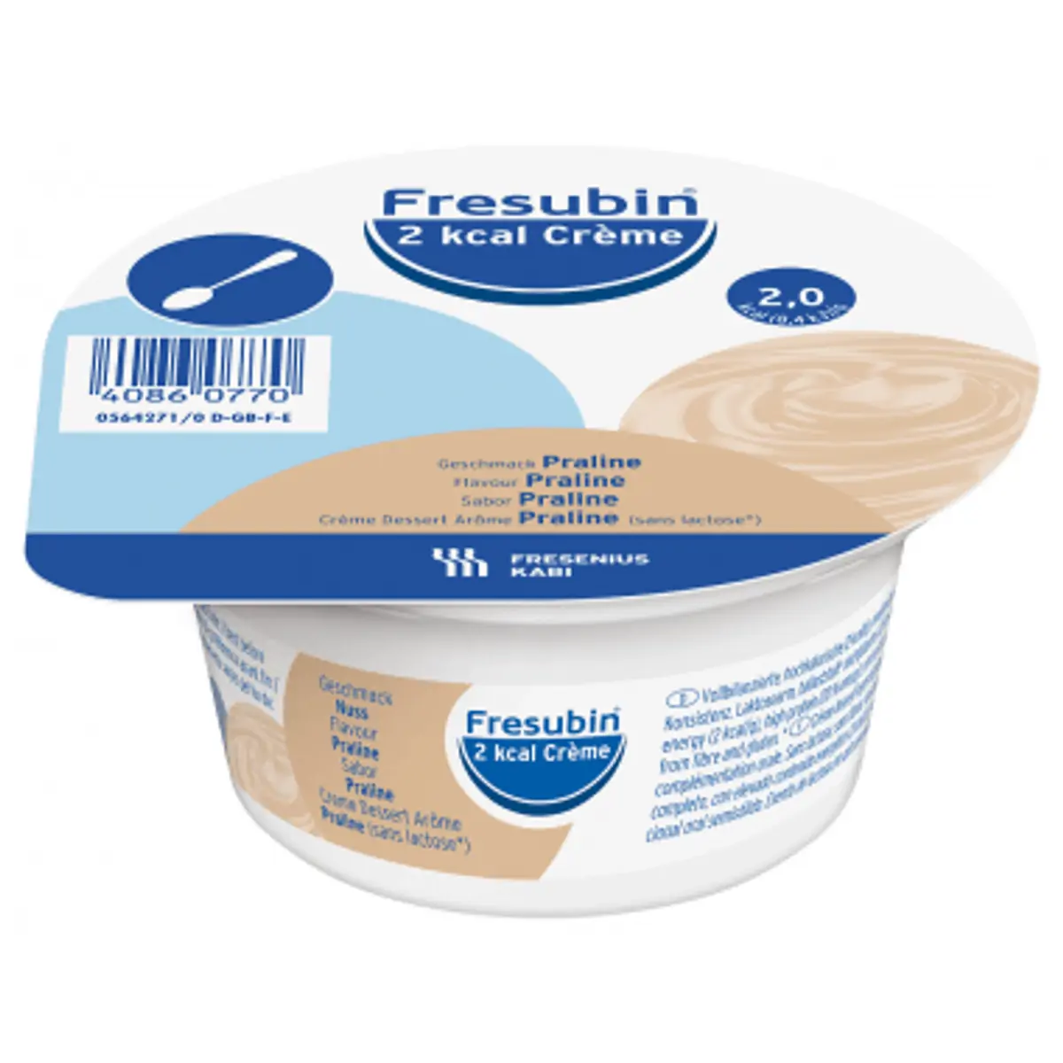 Fresubin 2lcal Creme Praliné 125G Fresenius Kabi