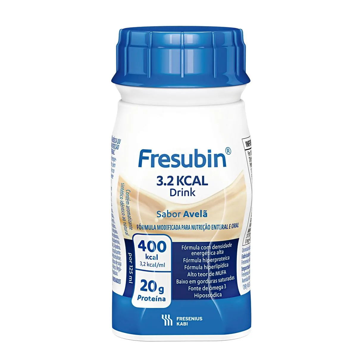 FRESUBIN 3.2KCAL DRINK AVELÃ 125ML