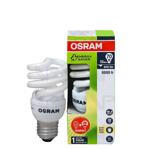 Lamp.osram Fluresc.twist 220v 15w