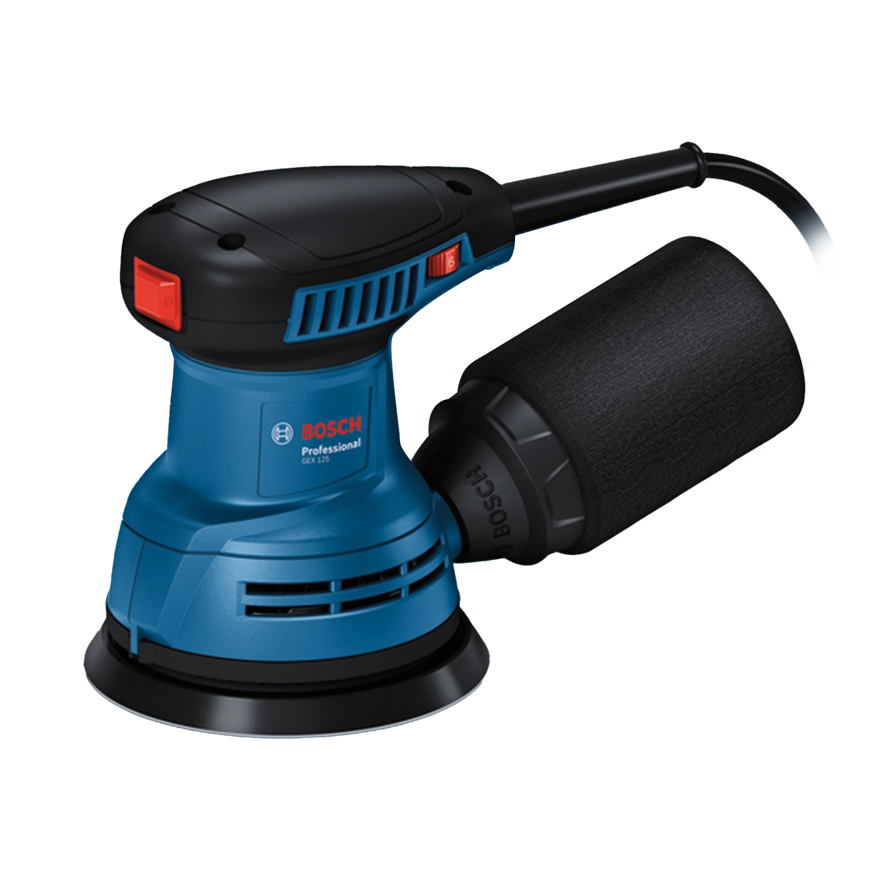 Lixadeira Roto Orbital Bosch GEX 125 Elétrica para Madeira e Metal 280W 220V