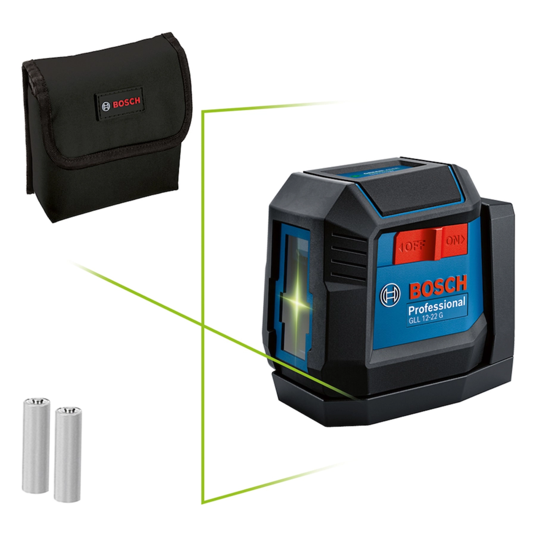 Nível a Laser Bosch 2 Linhas 12m GLL 12-22 G