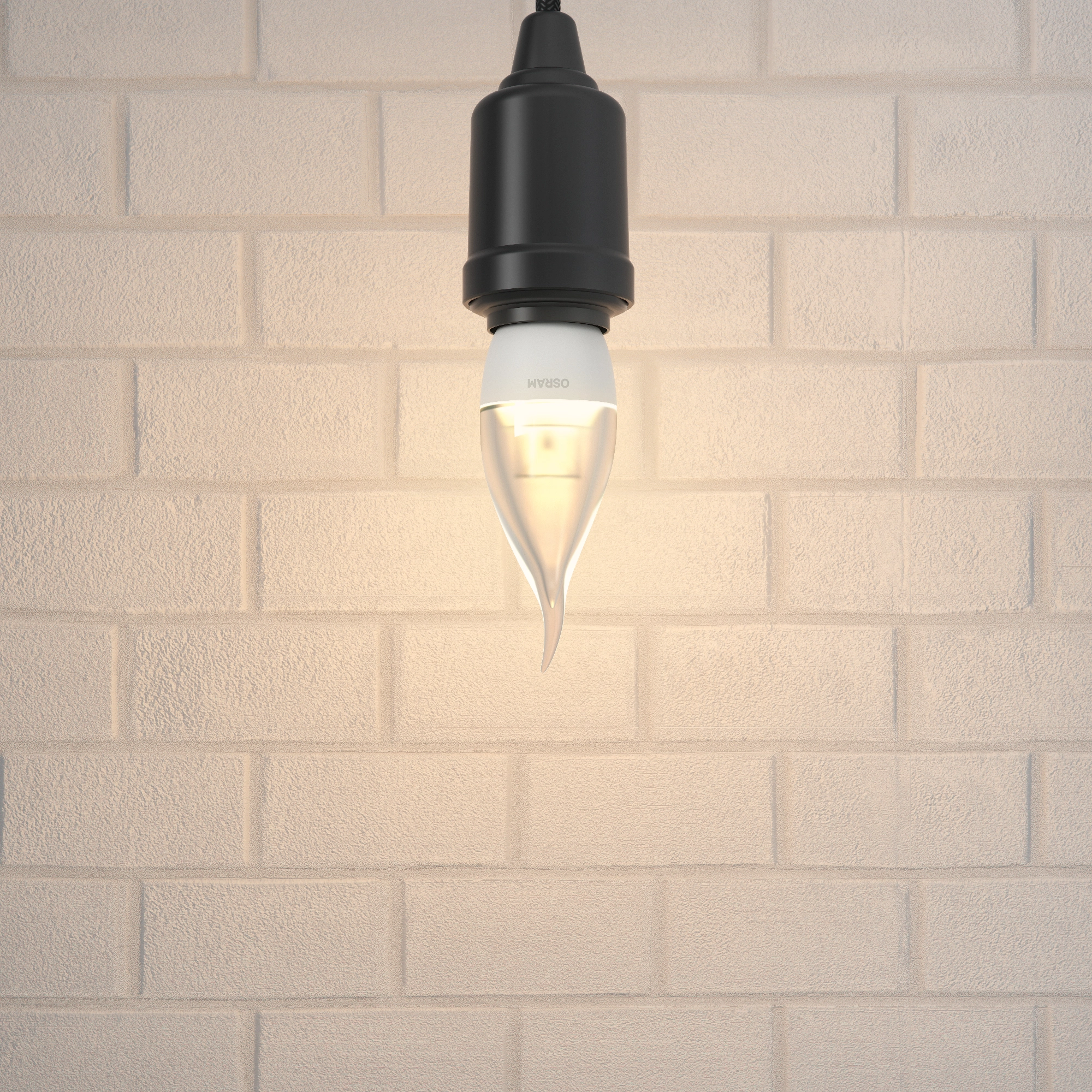 Lampada Led Vela 3w 2700k Biv E27 . Biv