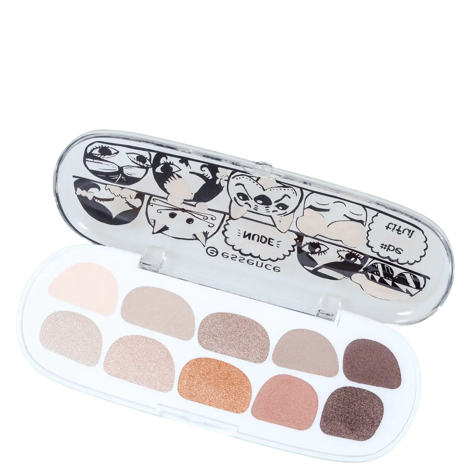 Essence Million Nude Faces Eyeshadow Box 01 Paleta Face E Sombra