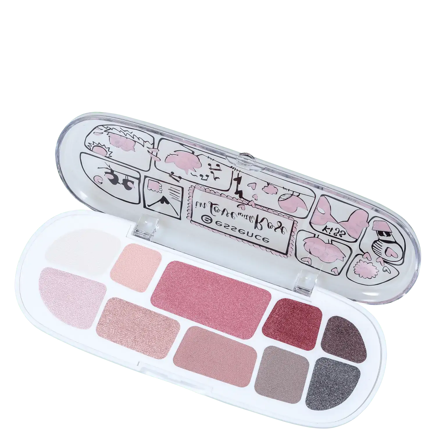 Essence In Love With Rose Eyeshadow Box 02 Paleta De Sombra