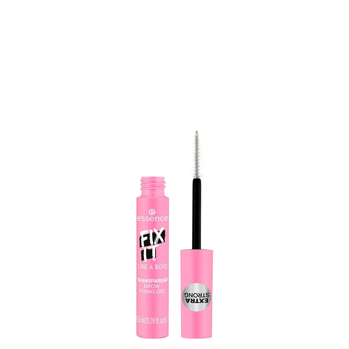 Gel Fixador de Sobrancelha para Definição Essence Like a Boss Fix It Incolor 8,5 ml