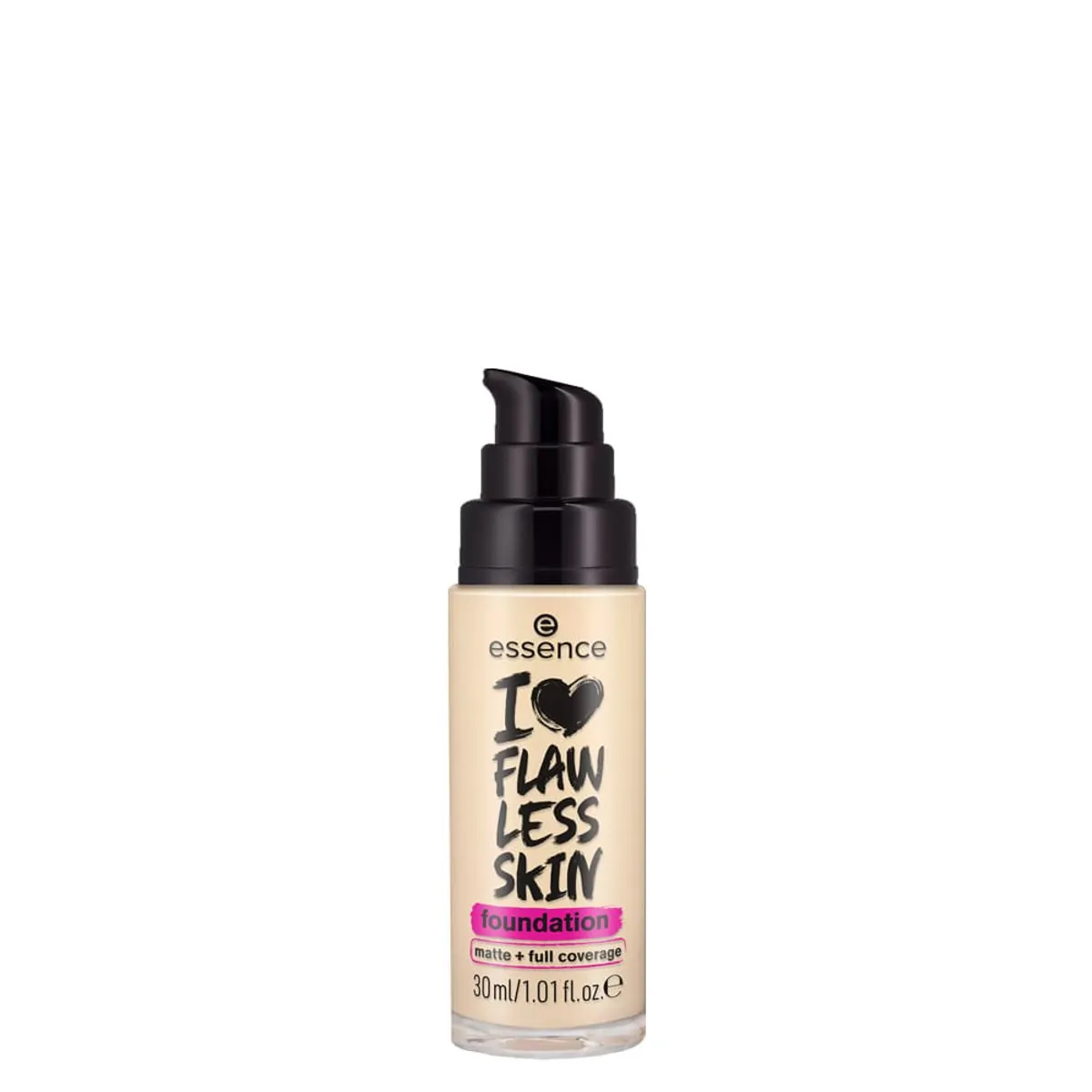 Base Líquida Matte Essence I Love Flawless Skin FPS 20 20 Medium Porcelain 30 ml