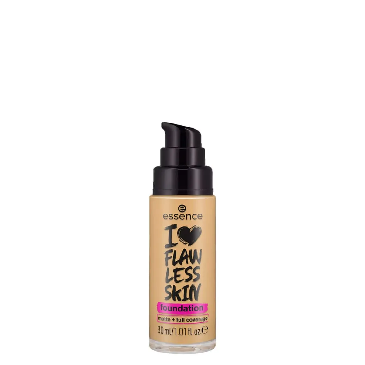 Base Líquida Matte Essence I Love Flawless Skin FPS 20 40 Light Ivory 30 ml