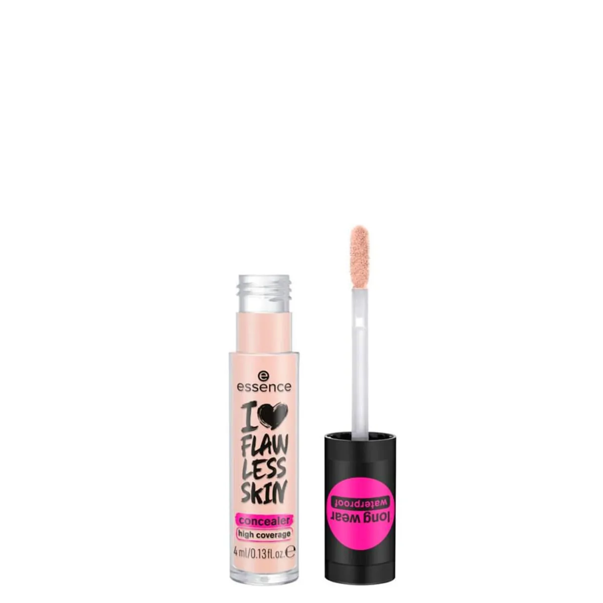 Corretivo Líquido I Love Flawless Skin Essence 20 Dark Porcelain 4 ml - Essence I Love Flawless Skin