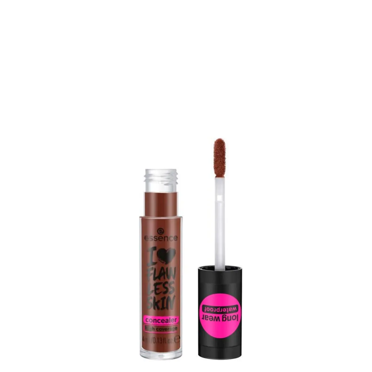 Corretivo Líquidoi Love Flawless Skin Essence 100 Dark Deep 4ml - Essence I Love Flawless Skin Corre