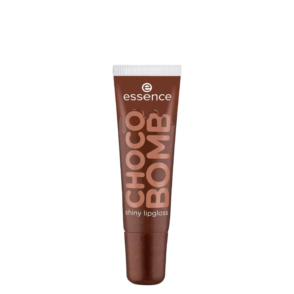 Gloss Labial Líquido Cintilante Essence Juicy Bomb Choco 10ml