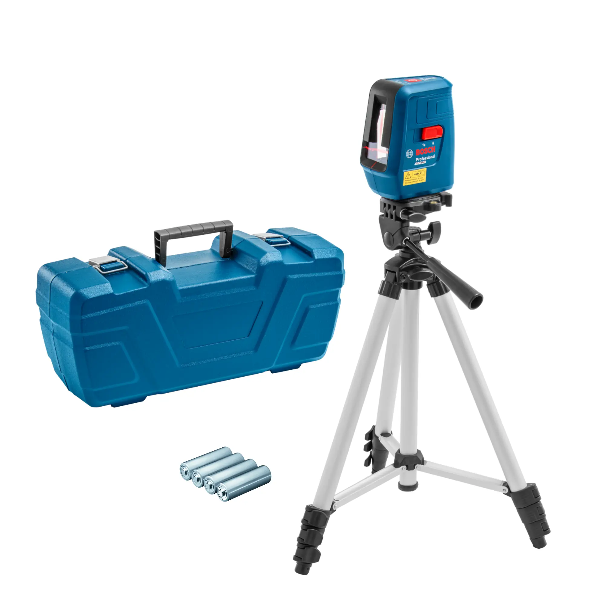Nível a Laser com Tripé Bosch Vermelho 15 metros Nivelox GLL 3 X