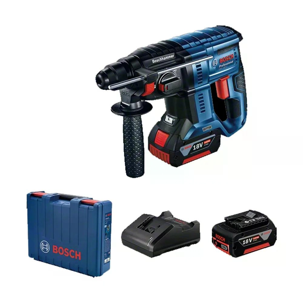 Martelete Perfurador Bateria Gbh 180-li Bosch 18v + Maleta