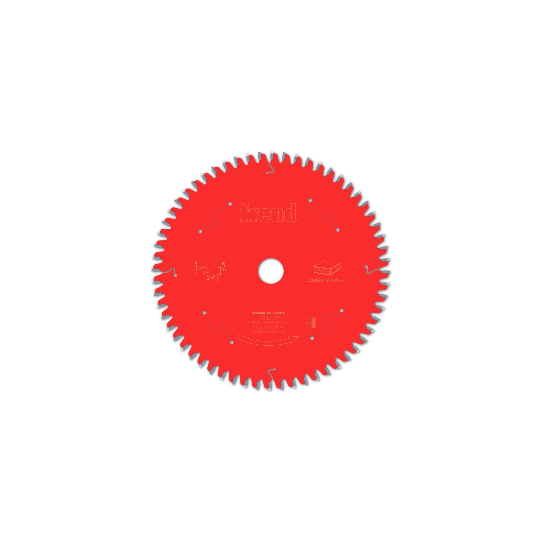 Disco de Corte Abrasivo para MDF 7.1/4" 185mm 1 unidade FR12L001H Freud