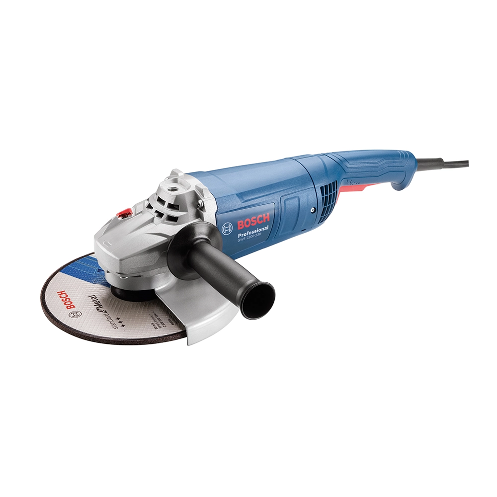Esmerilhadeira Angular Bosch GWS 2200-230 VULCANO Elétrica 9" 2200W 220V