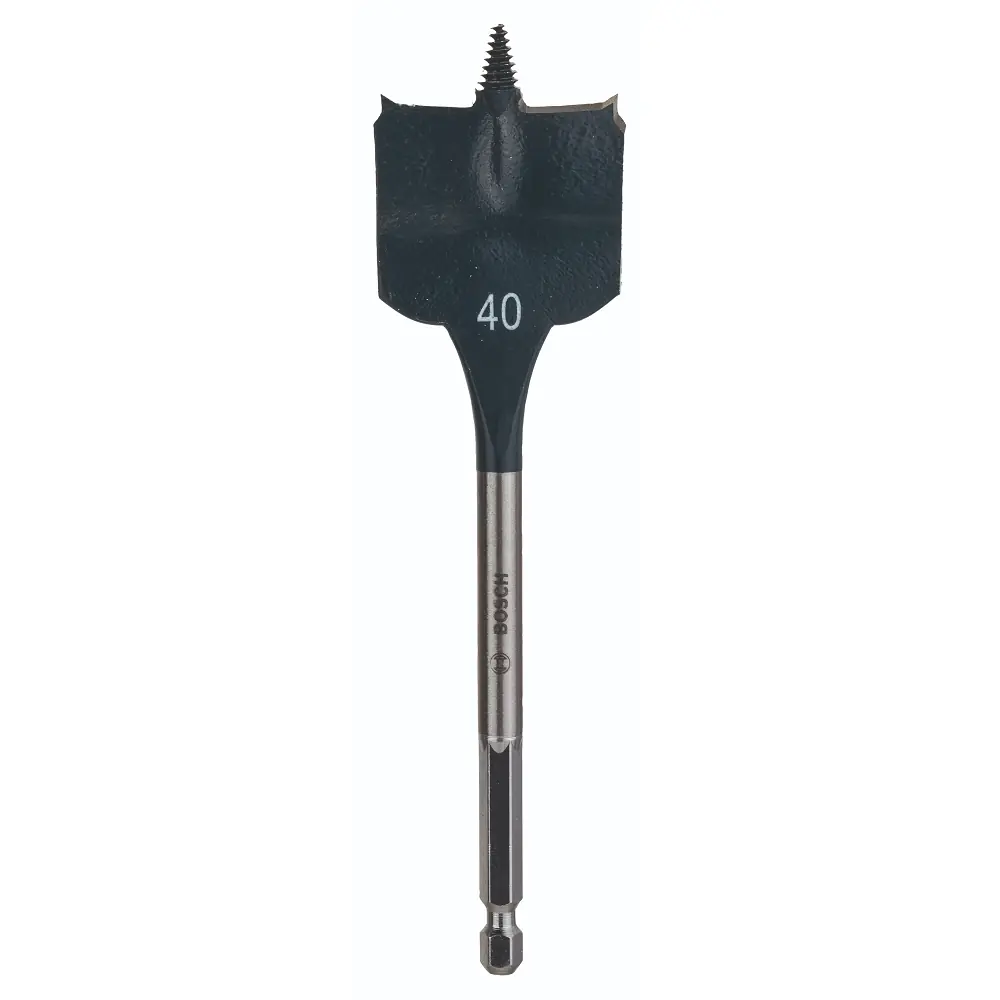 Broca Chata Para Madeira 40mm X 152mm Bosch 2608900330 – Corte Rápido, Preciso E Resistente Profissi
