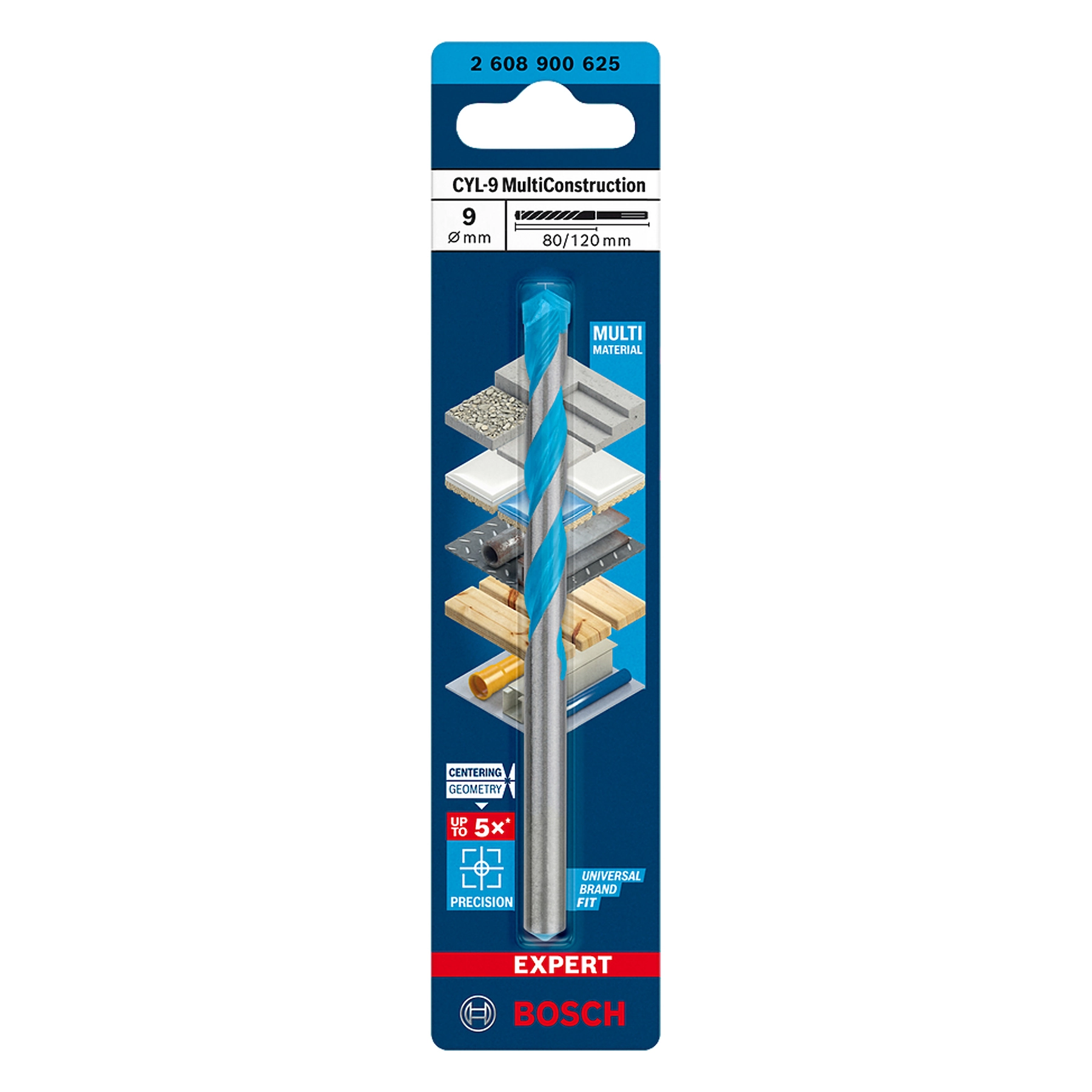 Broca CYL-9 11x90x150mm Expert MultiConstruction Bosch