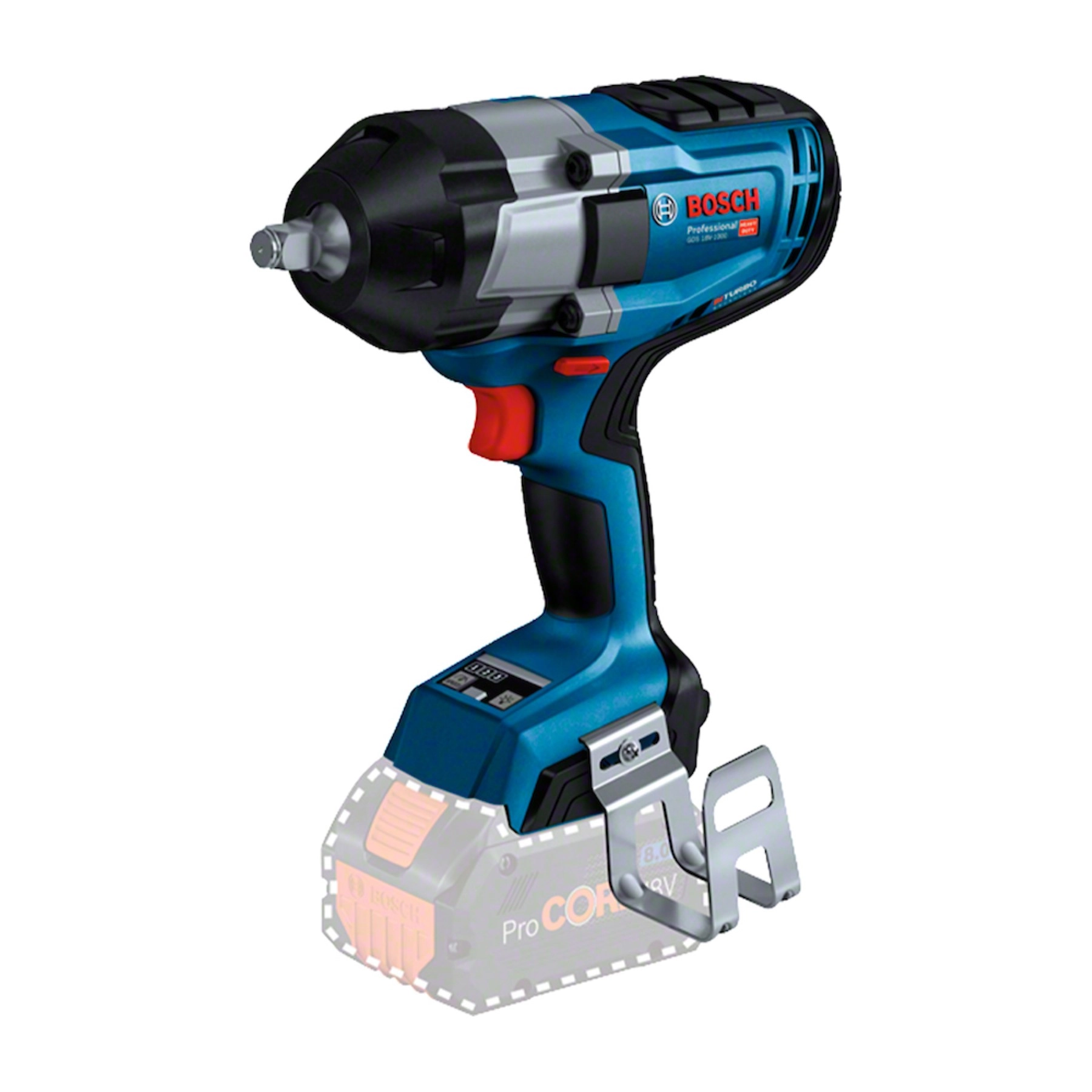Chave de Impacto Bosch Com Impacto a Bateria Brushless 18V GDS 18V-1000
