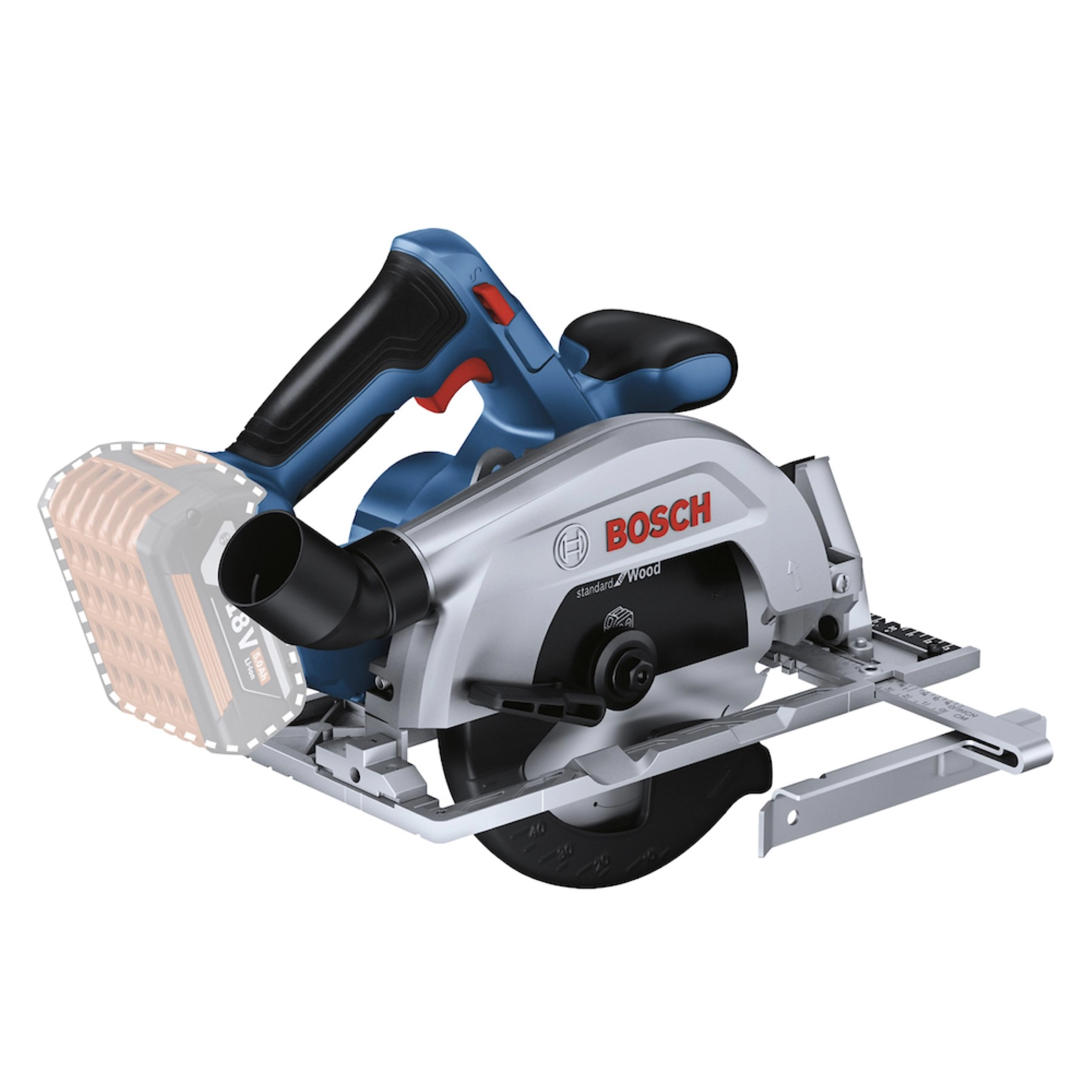 Serra Circular Bosch GKS 185-LI a Bateria para Madeira 6.1/2"