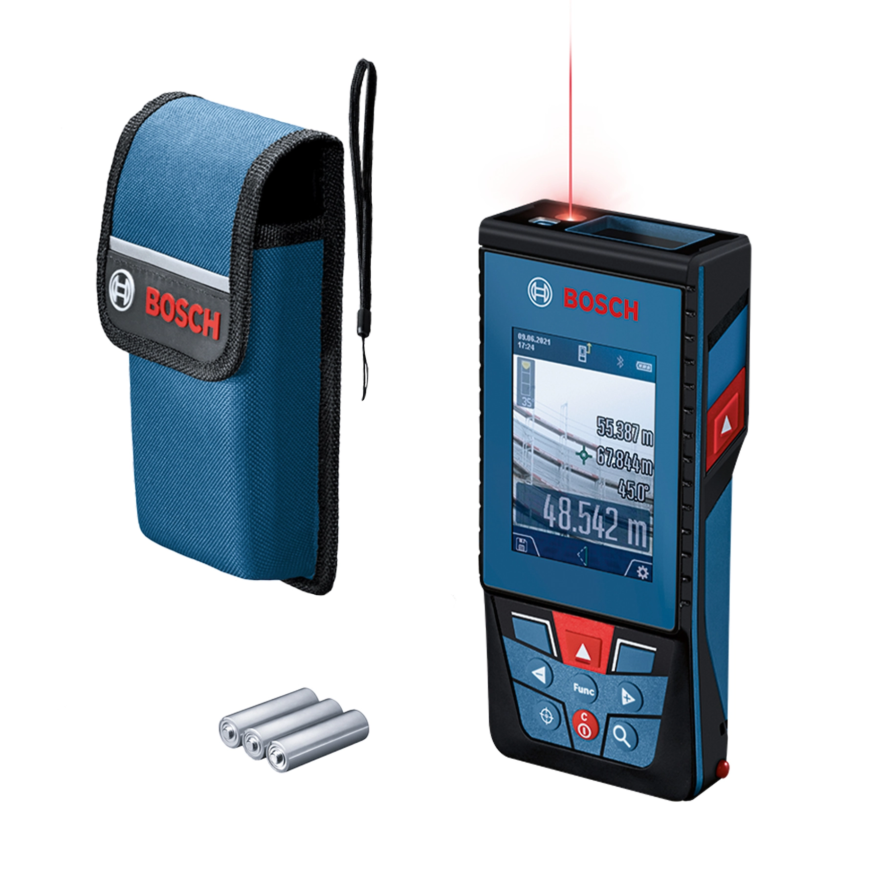 Trena Laser Bosch 100 metros Bluetooth GLM 100-25 C