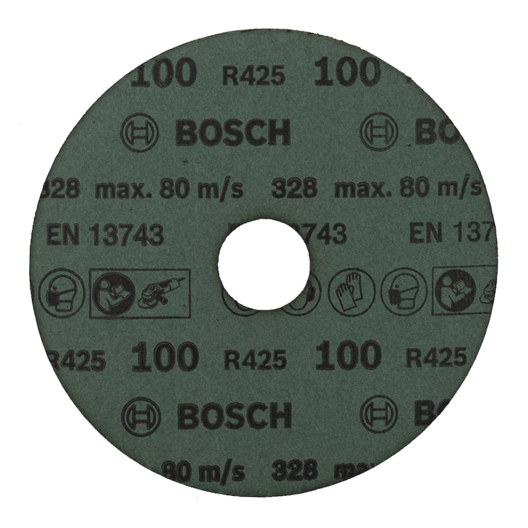 Disco de Lixa para Metal Grão 100 180mm 7 " 1 unidade G100 Bosch