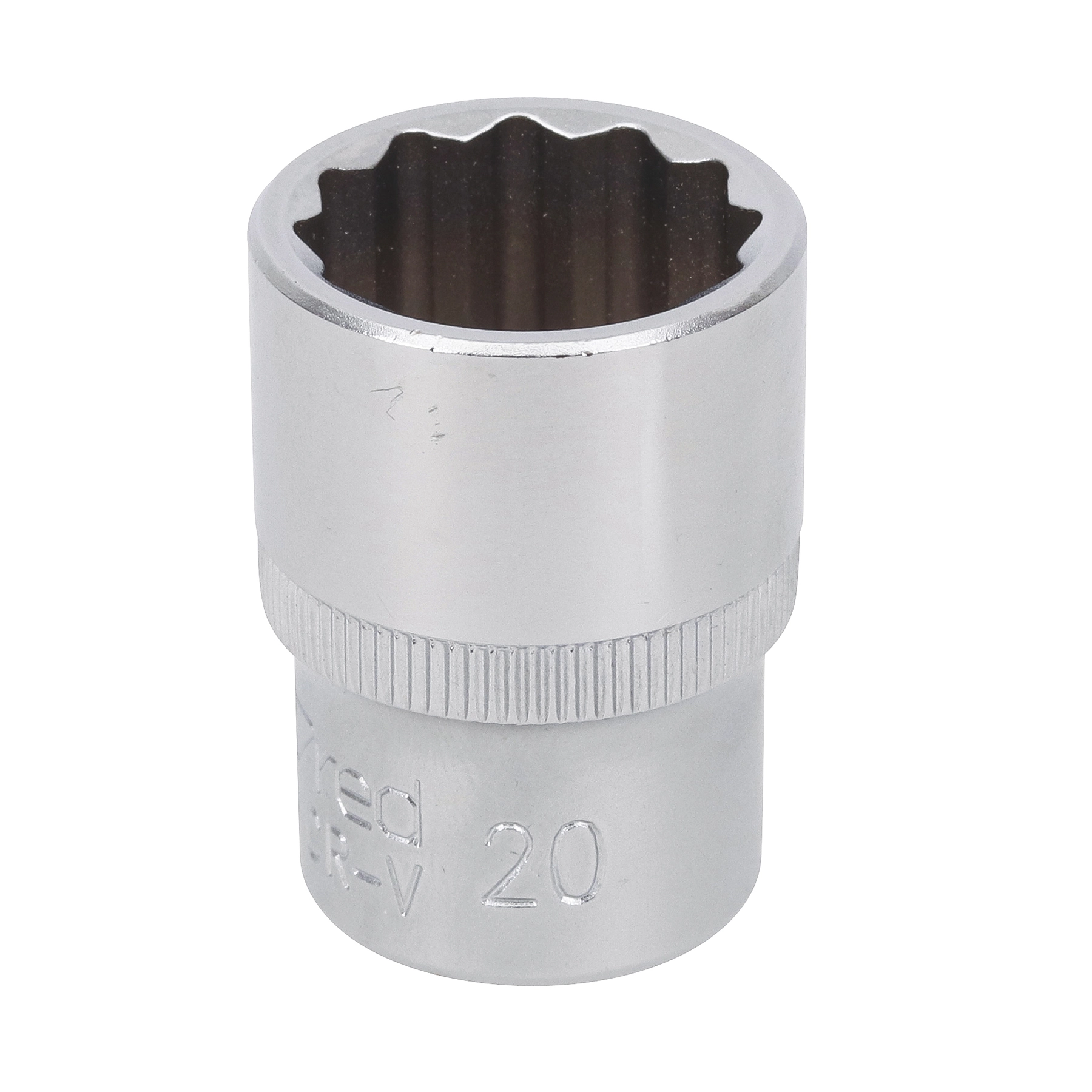 Soquete 1/2 Estriado 20mm Gedore RED