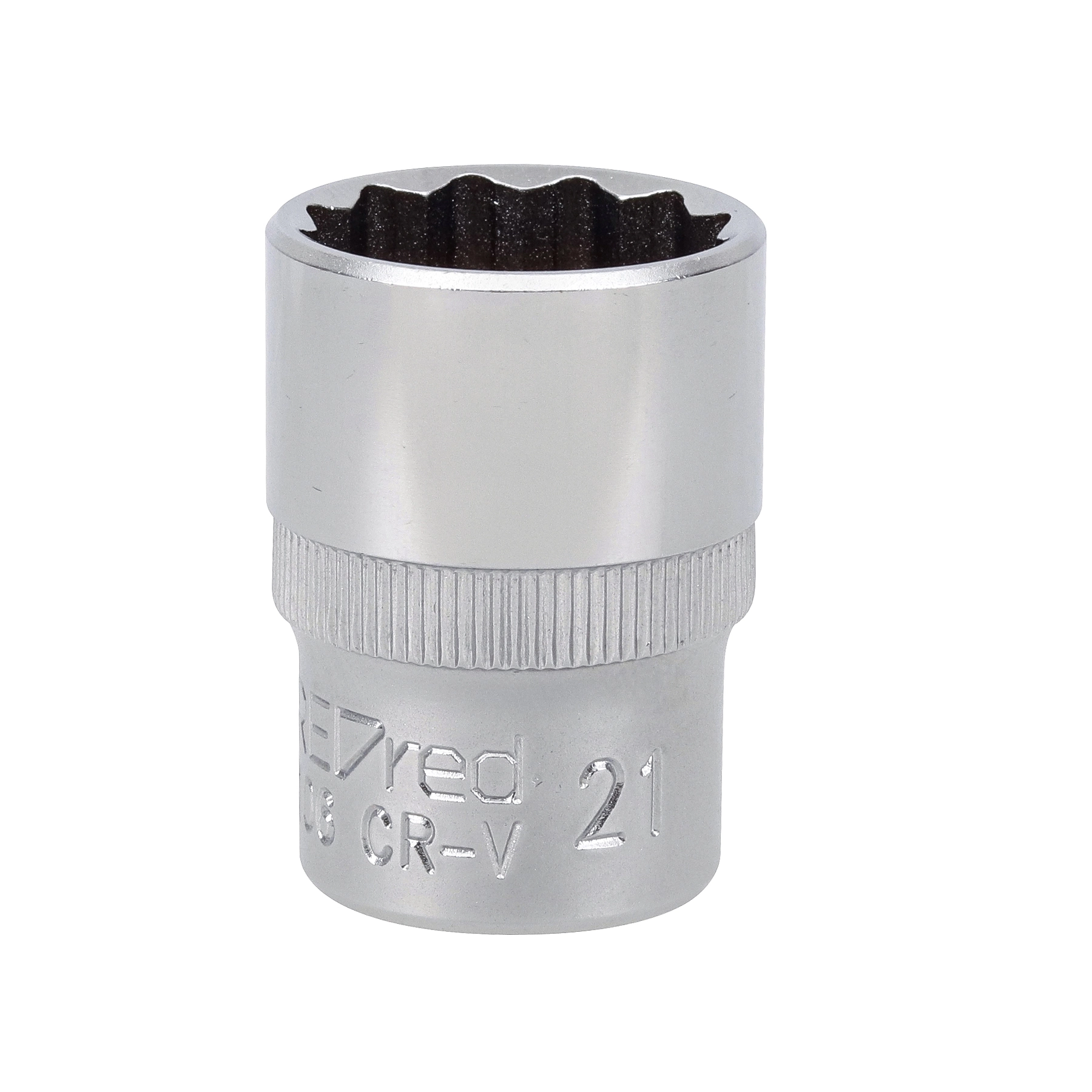 Soquete 1/2 Estriado 21mm Gedore RED