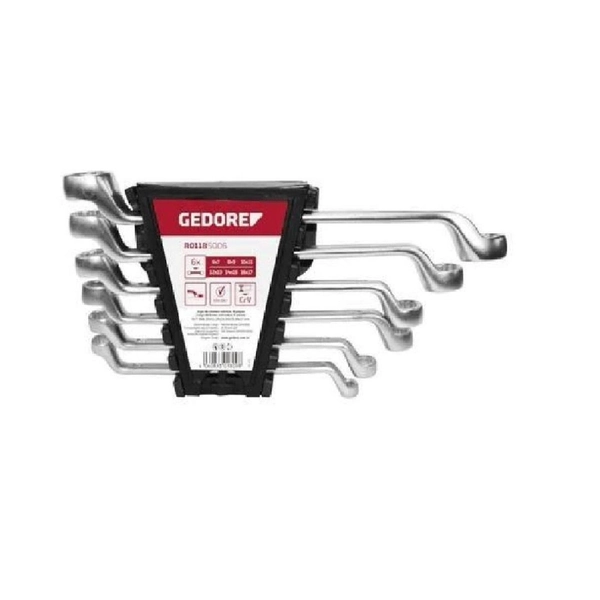 Jogo De Chave Estrela 6-17mm 6pcs Gedore Red - 3301809