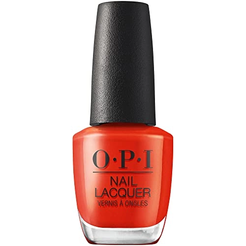 Opi Nail Lacquer, Rust Relaxation, Red Nail Polish, Fall Wonders Collection, 0.5 Fl Oz