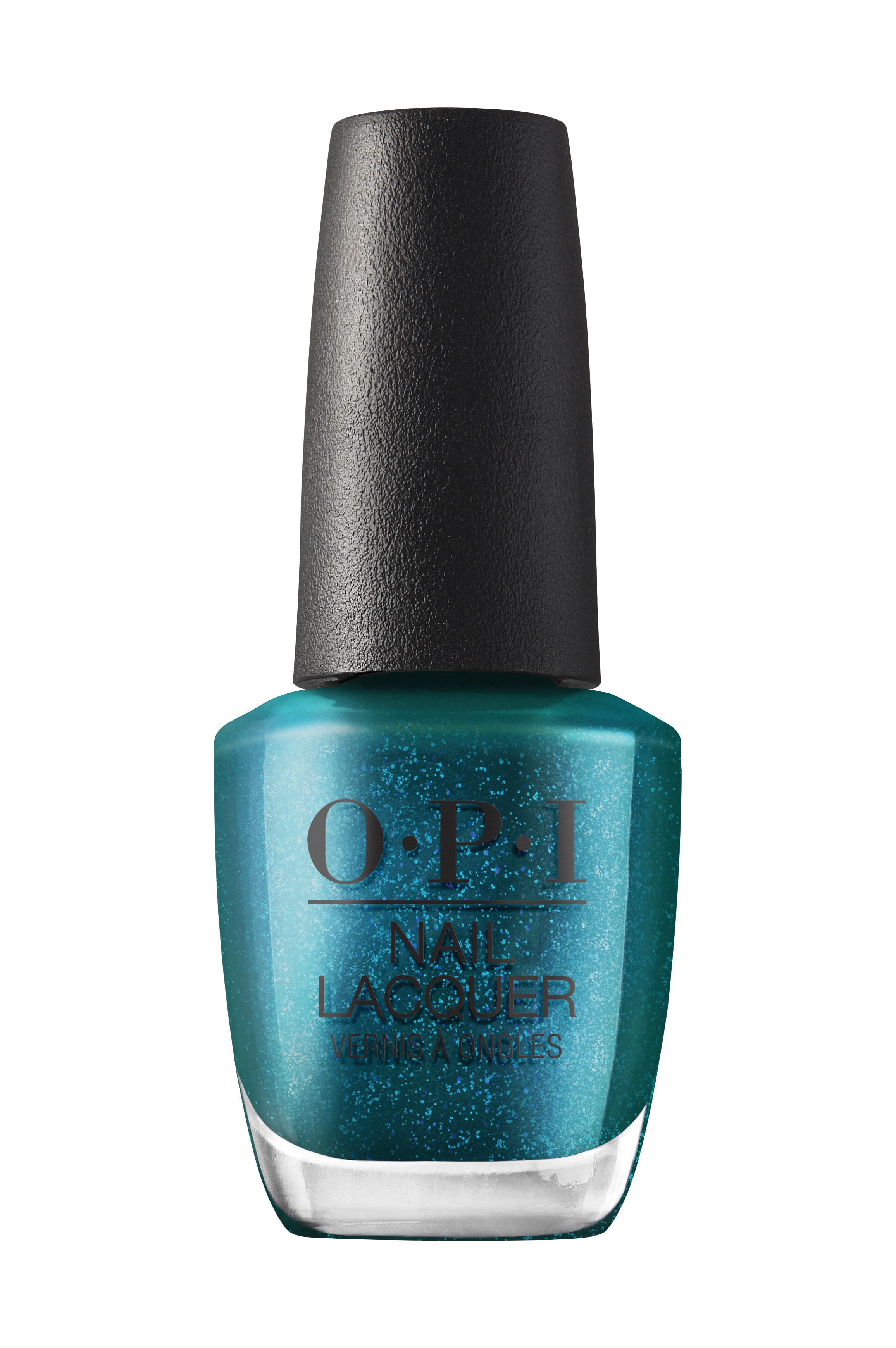 Opi Nail Lacquer, Opaque Shimmer Finish Blue Nail Polish, Up To 7 Days Of Wear, Chip Resistant Fast