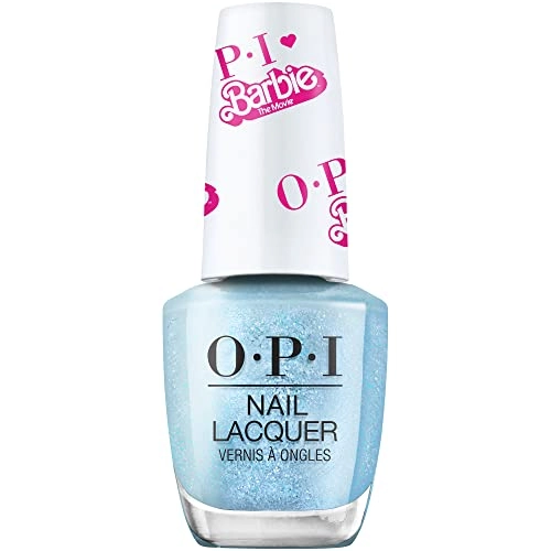 Opi Nail Lacquer, Opaque Pearl Finish Blue Nail Polish, Up To 7 Days Of Wear, Chip Resistant Fast Dr