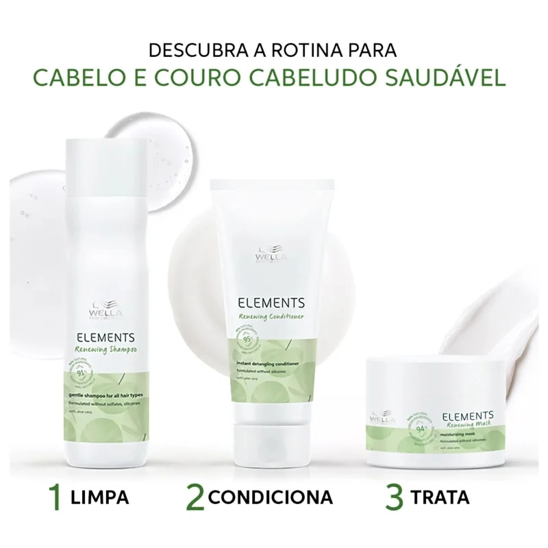 Condicionador 200ml Elements Vegano Wella Profissional