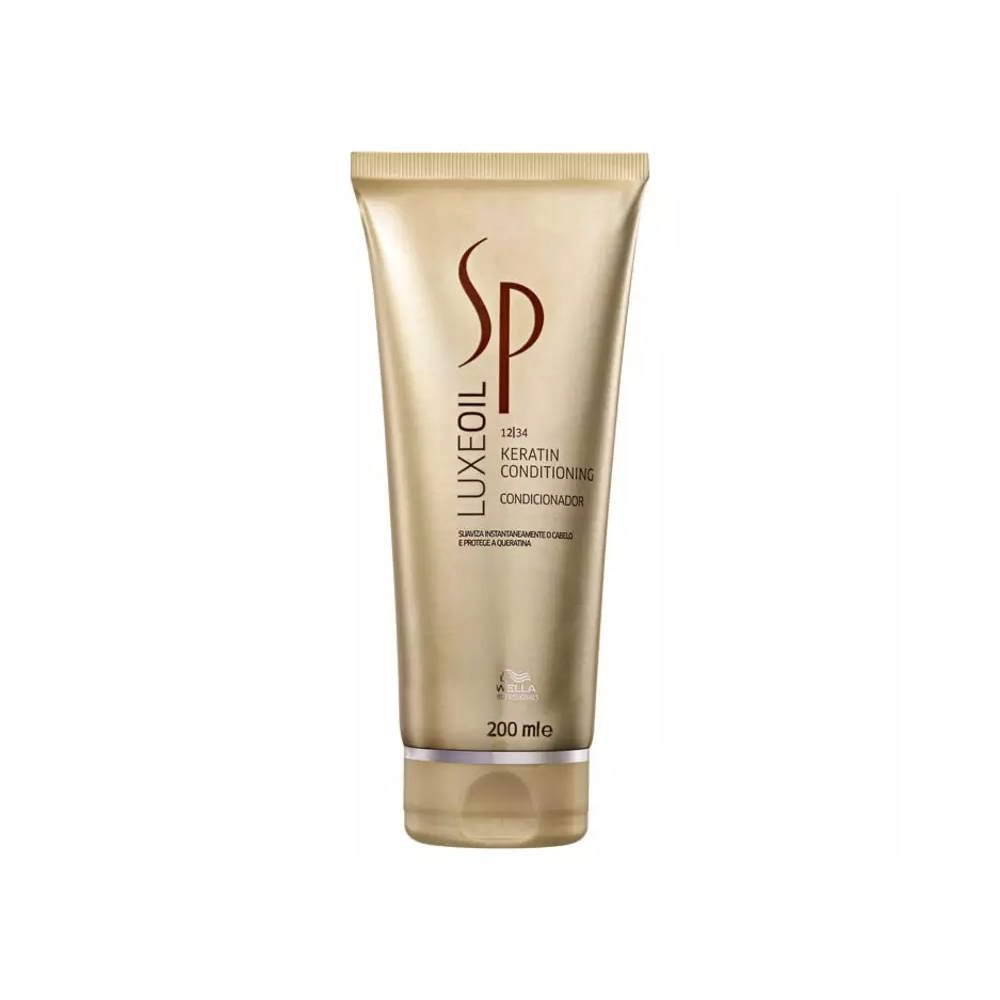 Conditioning Cream Sp Luxeoil Keratin Wella 200ml