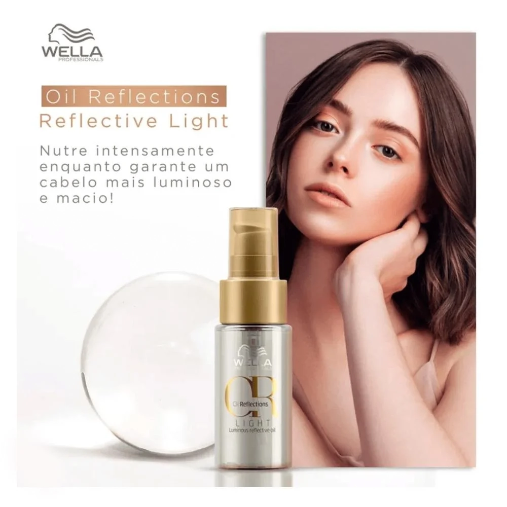 Oleo Capilar 30ml Oil Reflections Light Wella Profissional
