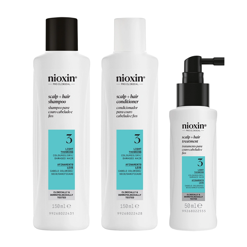 Kit Nioxin System 3 Sh 150ml Cond 150ml Leave In 50ml