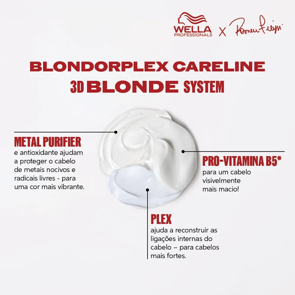 Mascara 150ml Blondor Plex Wella Profissional