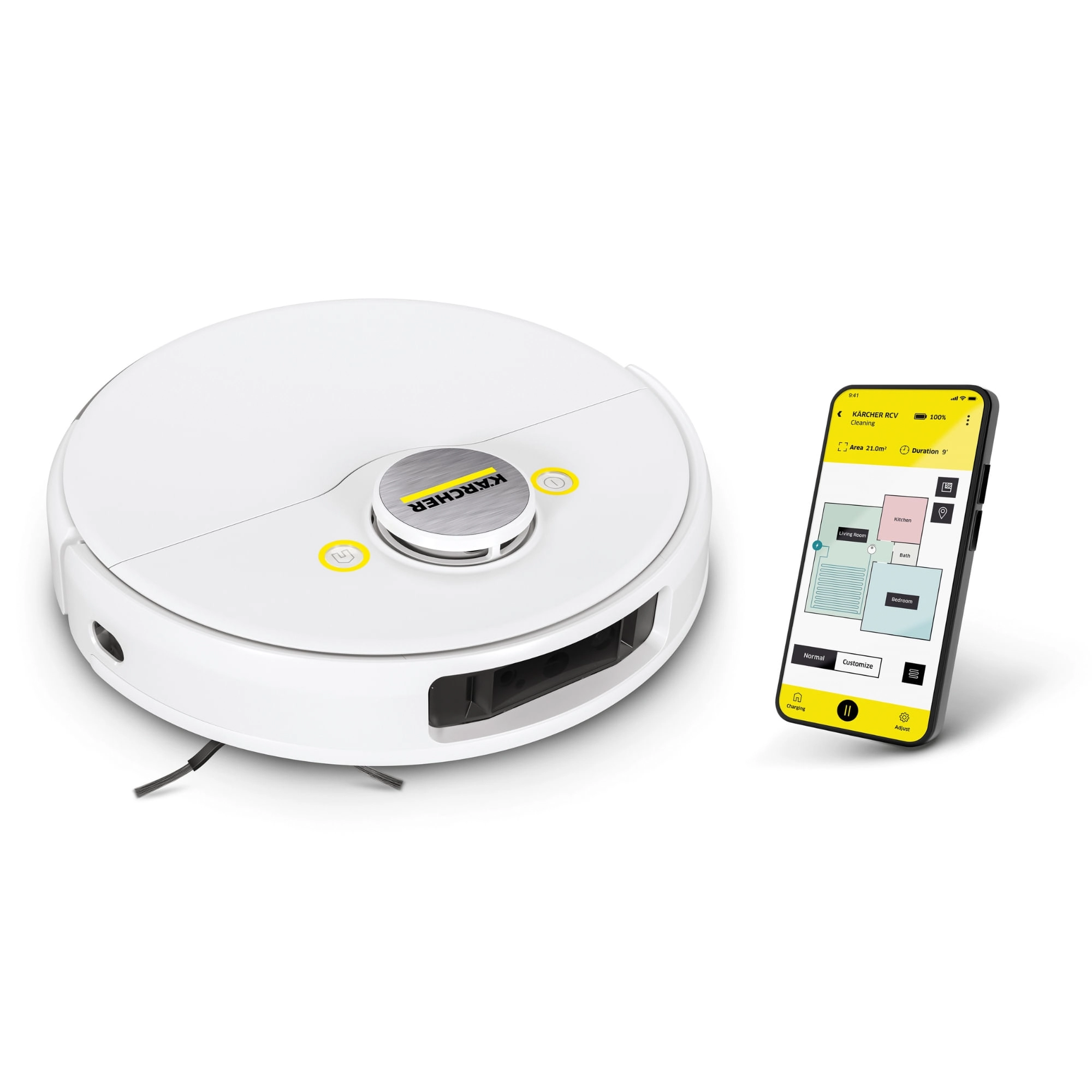 Robô Aspirador De Pó Kärcher Rcv 5 - Bivolt