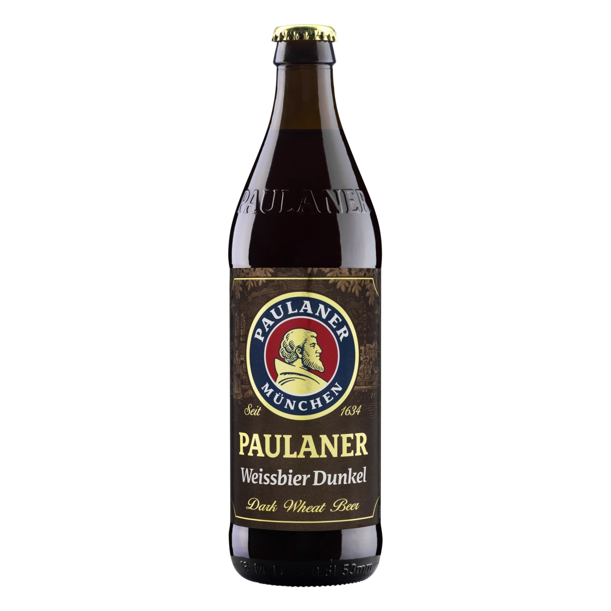 Cerveja Weissbier Dunkel Paulaner Garrafa 500ml