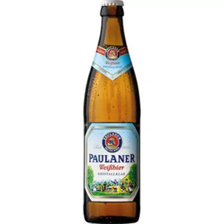 Paulaner Weissbier Kristallklar Kristallweizen Garrafa 1 Unidade