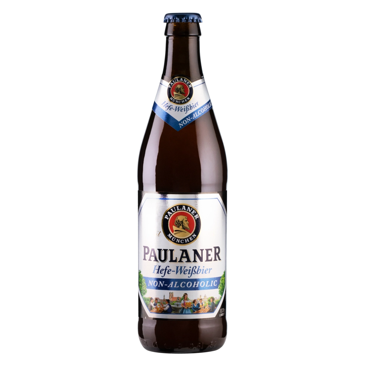 Cerveja Hefe Weissbier Não Alcoólica Paulaner Garrafa 500ml