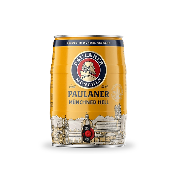 Cerveja Paulaner Hefe Weissbier Barril 5 L