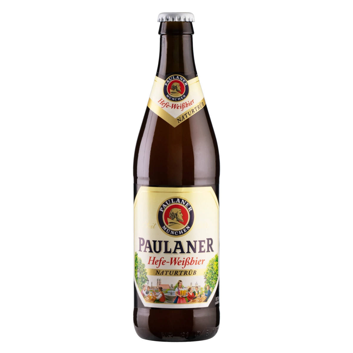 Paulaner | Biere Bouteille Verre 5.5 Degres Blanche