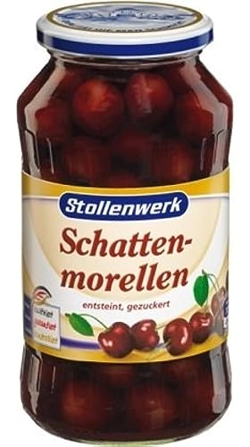 Stollenwerk Cerejas Doces Escuras Sem Caroço
