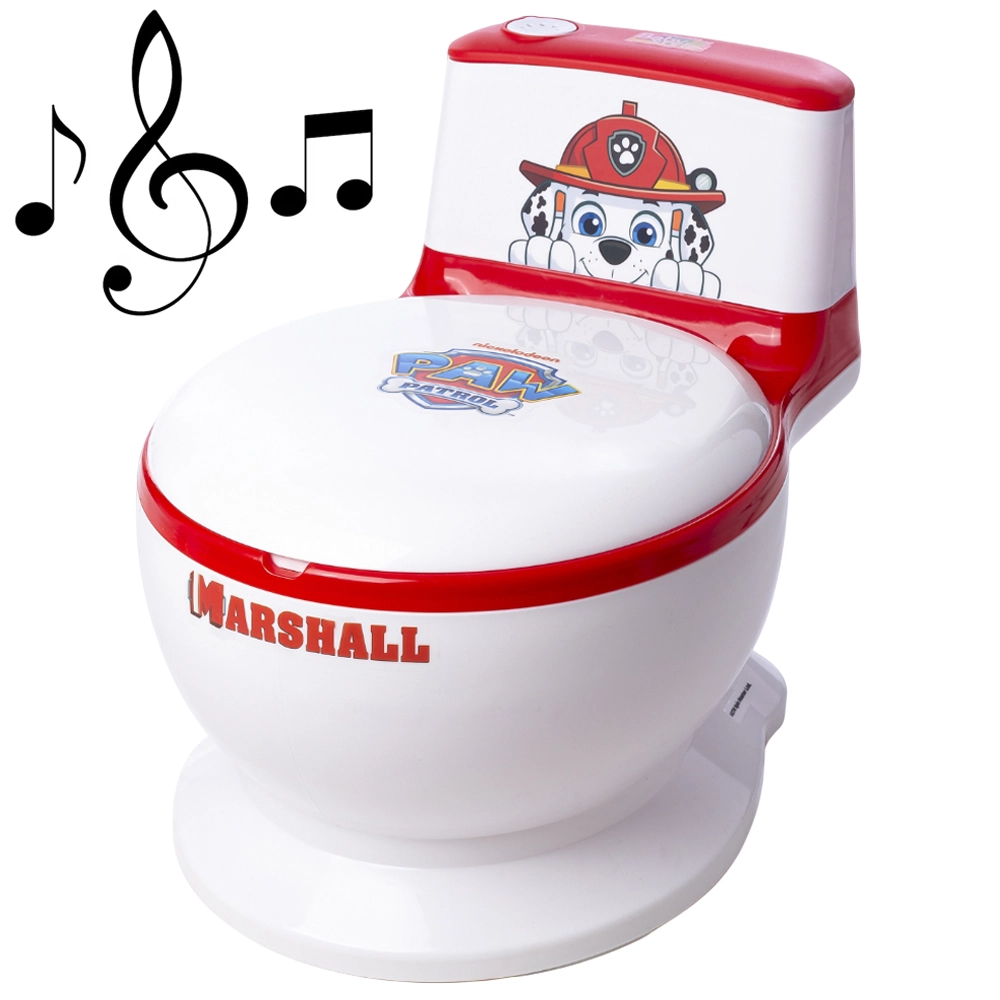 Penico Infantil Privadinha Musical Baby Style Patrulha Canina Marshall