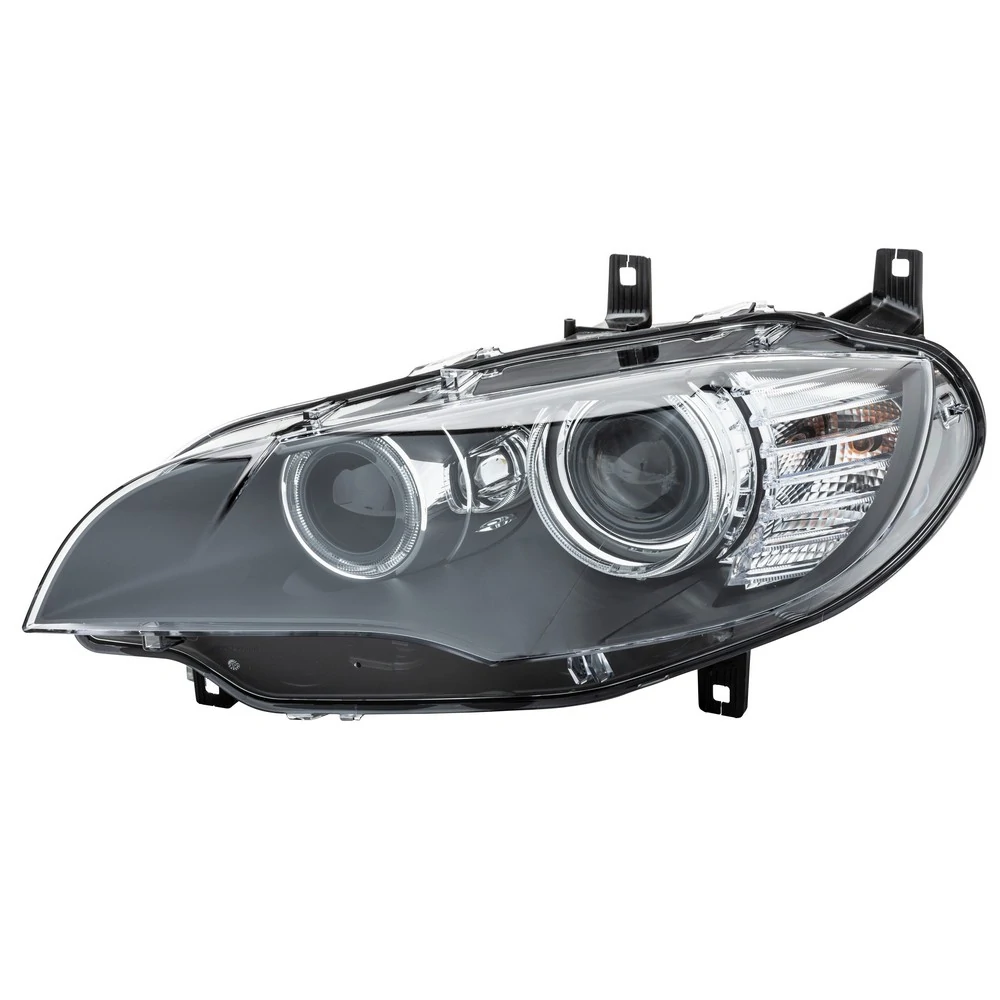 Farol Principal BMW X5/X6 Lado Esquerdo com Lâmpadas - HELLA 1ZS009645511