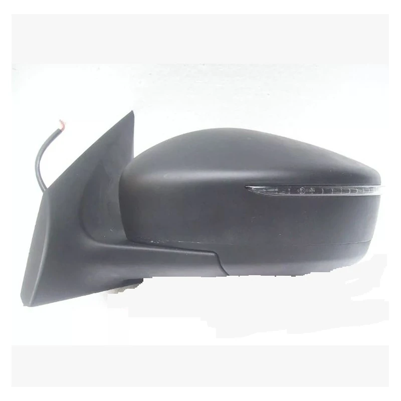 Espelho Retrovisor Externo NISSAN VERSA Lado Esquerdo Elétrico Preto com Pisca Estreito - RUFATO 25479